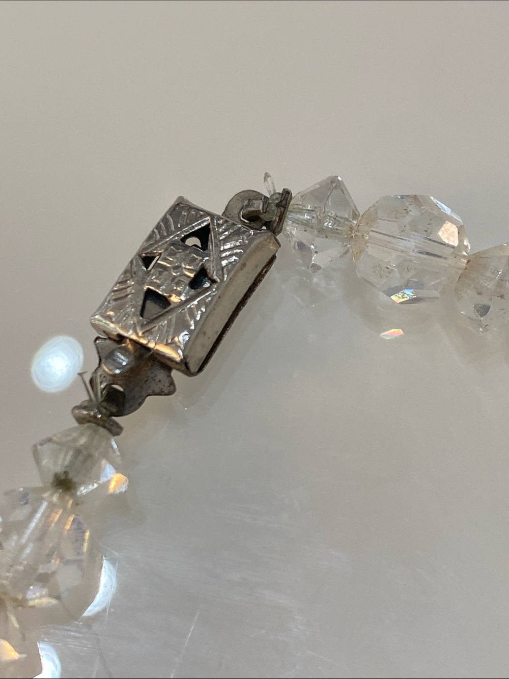 Crystal Aurora Beaded Necklace - Picture 5 of 5